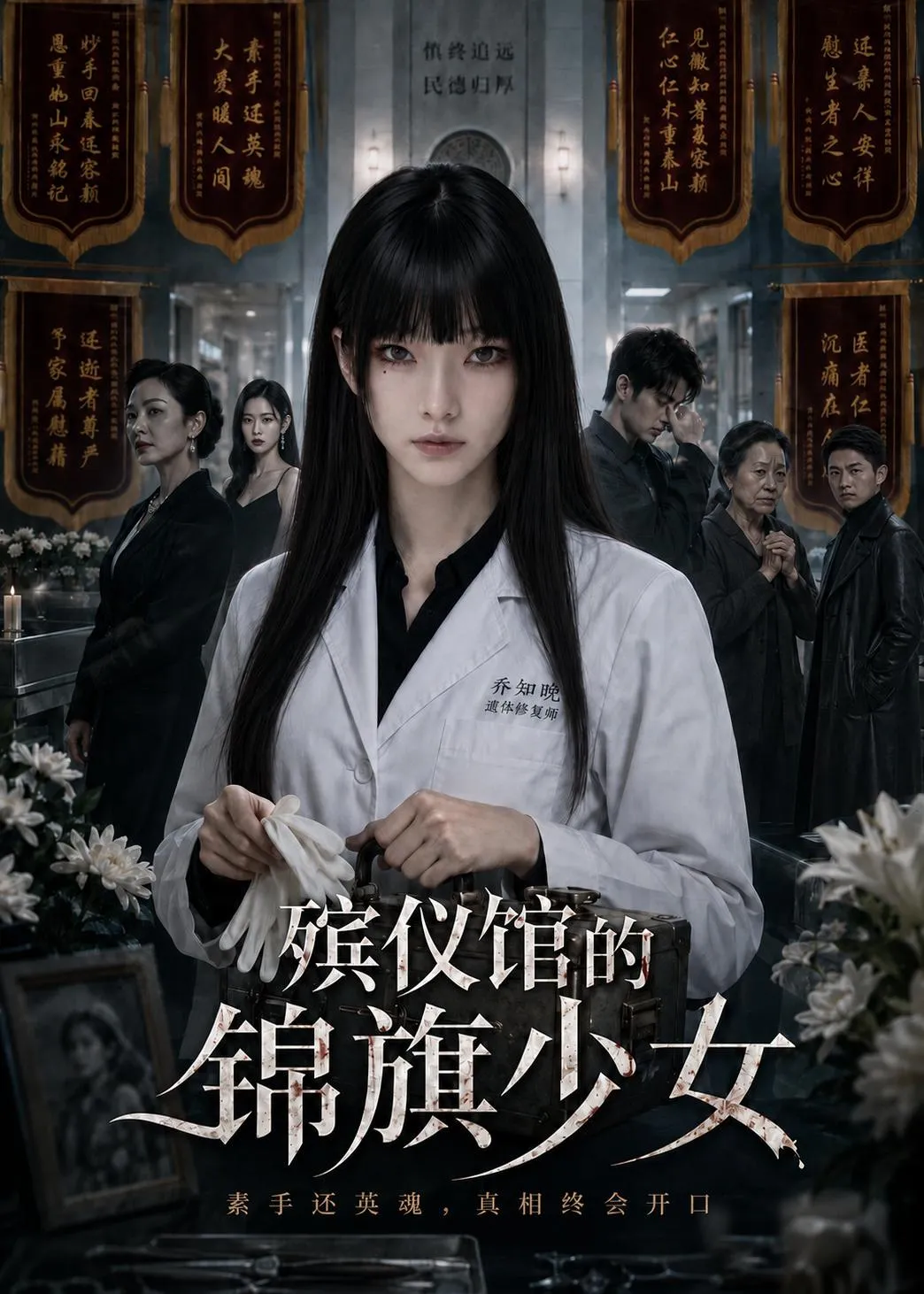 殡仪馆的锦旗少女