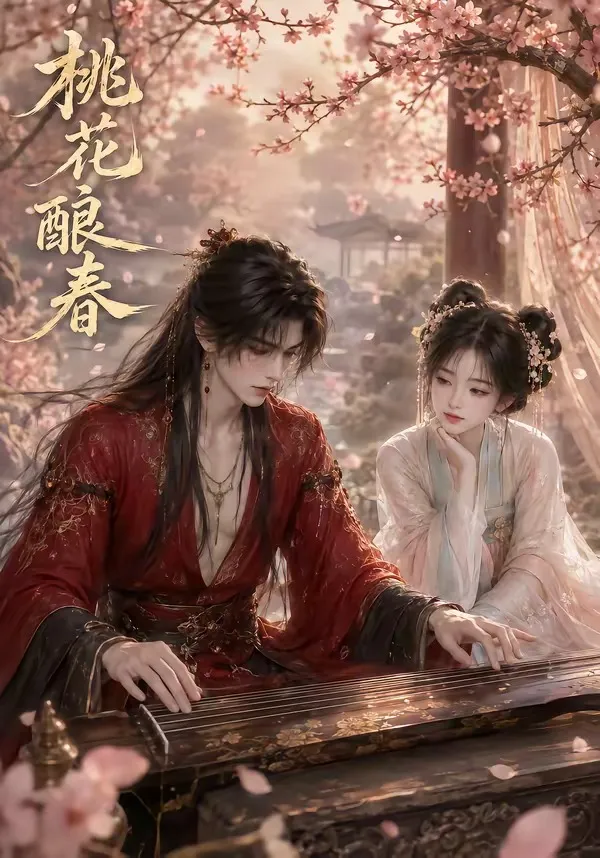 桃花酿春